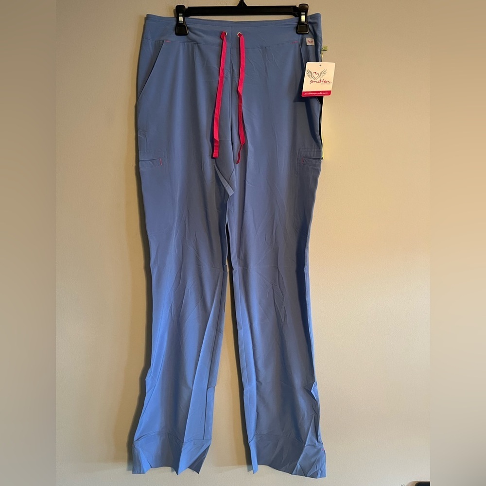 Smitten contemporary fit blue scrubs‎ pants size TSM